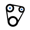 icon of car belts