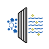 Illustration of an air filter