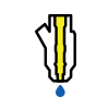 Illustration of fuel injectors