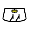 Icon of auto front windsheild